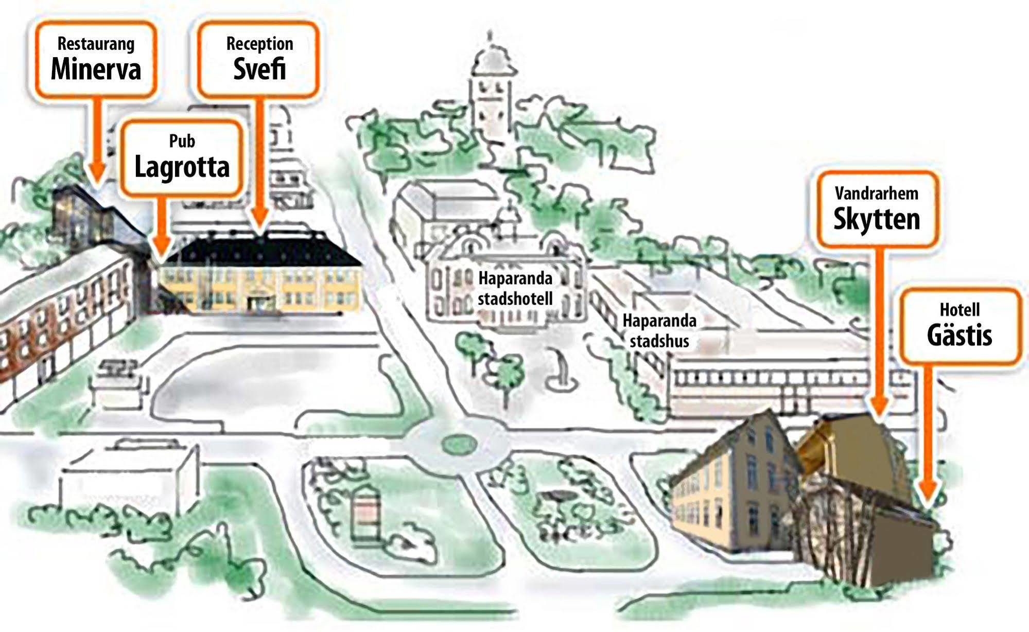 Svefi Vandrarhem - Hostel Haparanda  Luaran gambar